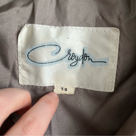 Croydon Vintage Quilted Trench - Picture 7 of 9